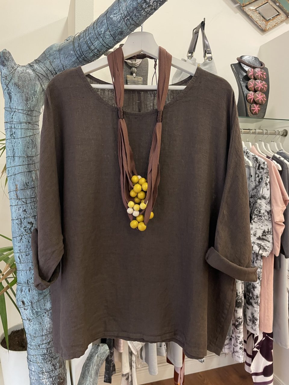 Camisa PARIS marrón