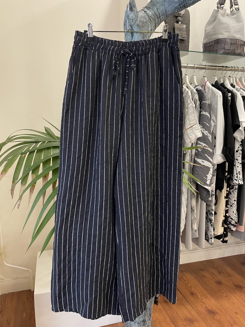 Pantalón RAYAS azul marino