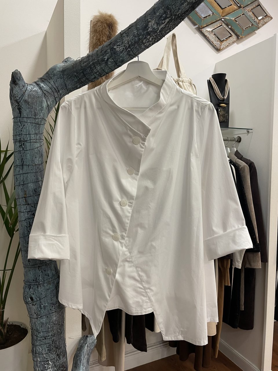 Camisa CRUZADA blanca