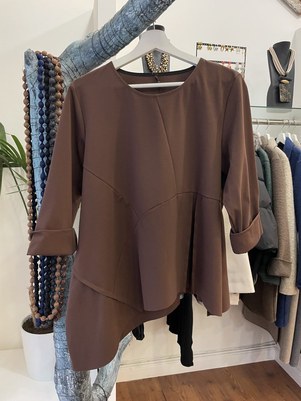 Camiseta FLIX marrón