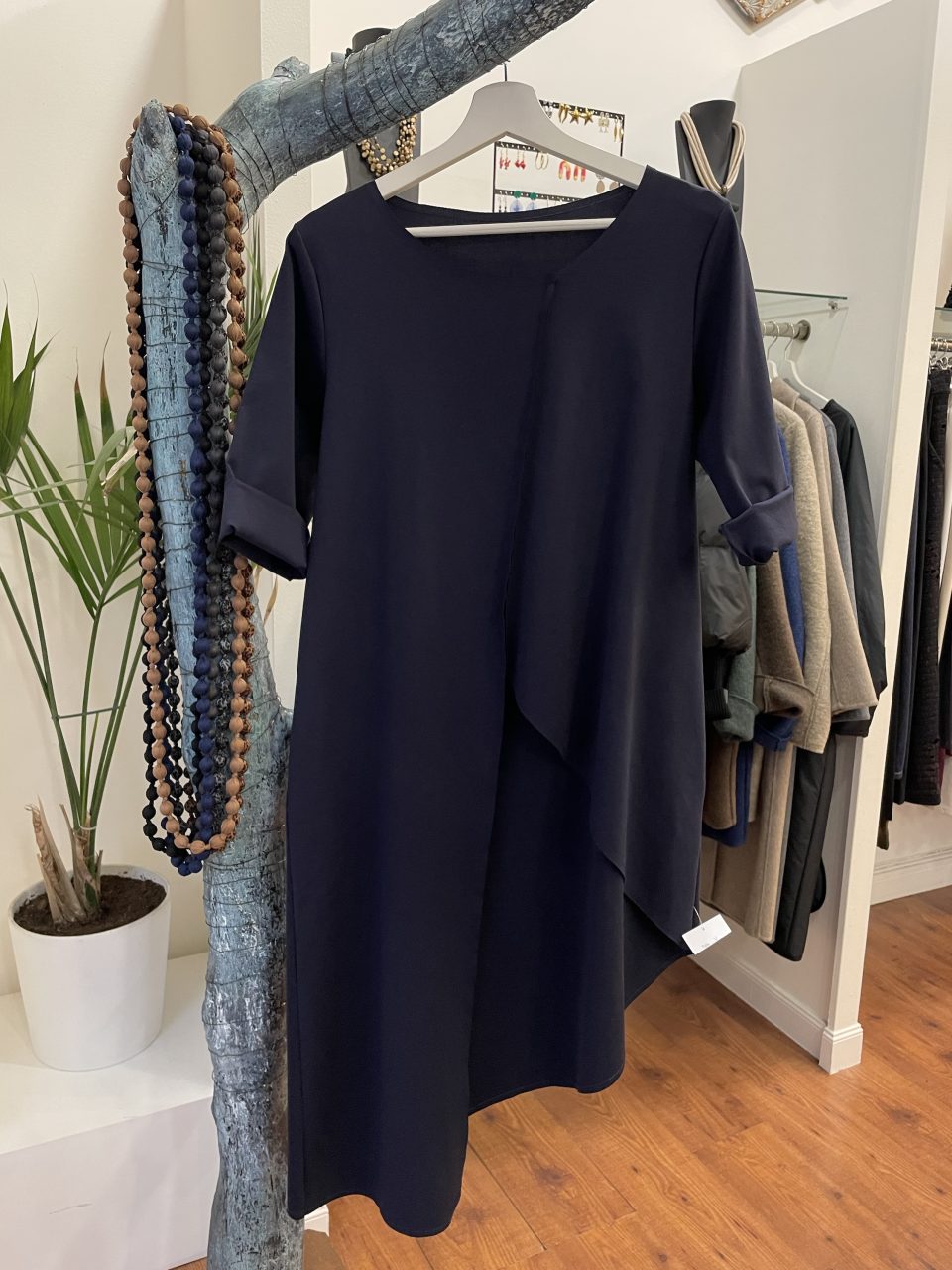 Camiseta ABERTURA azul marino