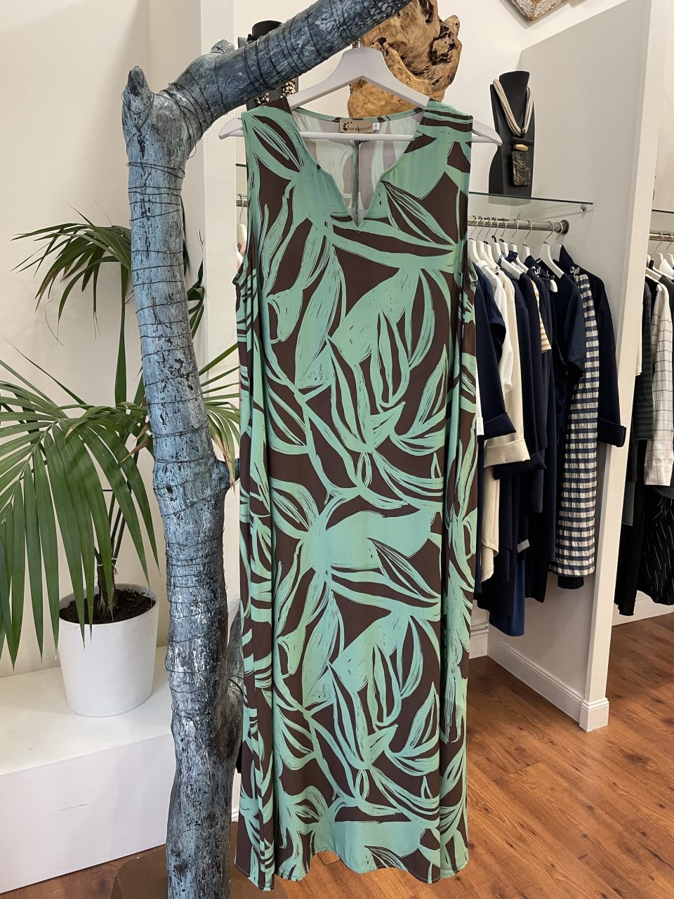 Vestido ALICIA verde agua