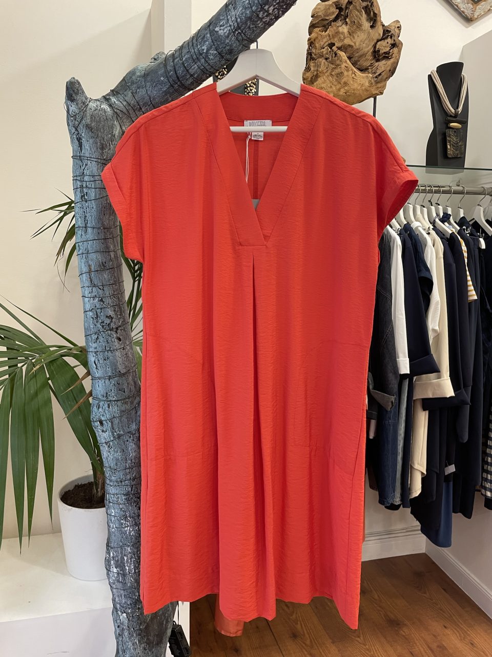 Vestido NARSA coral