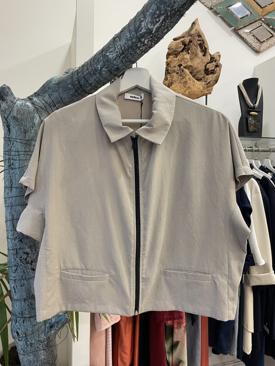 Chaqueta BLANA piedra