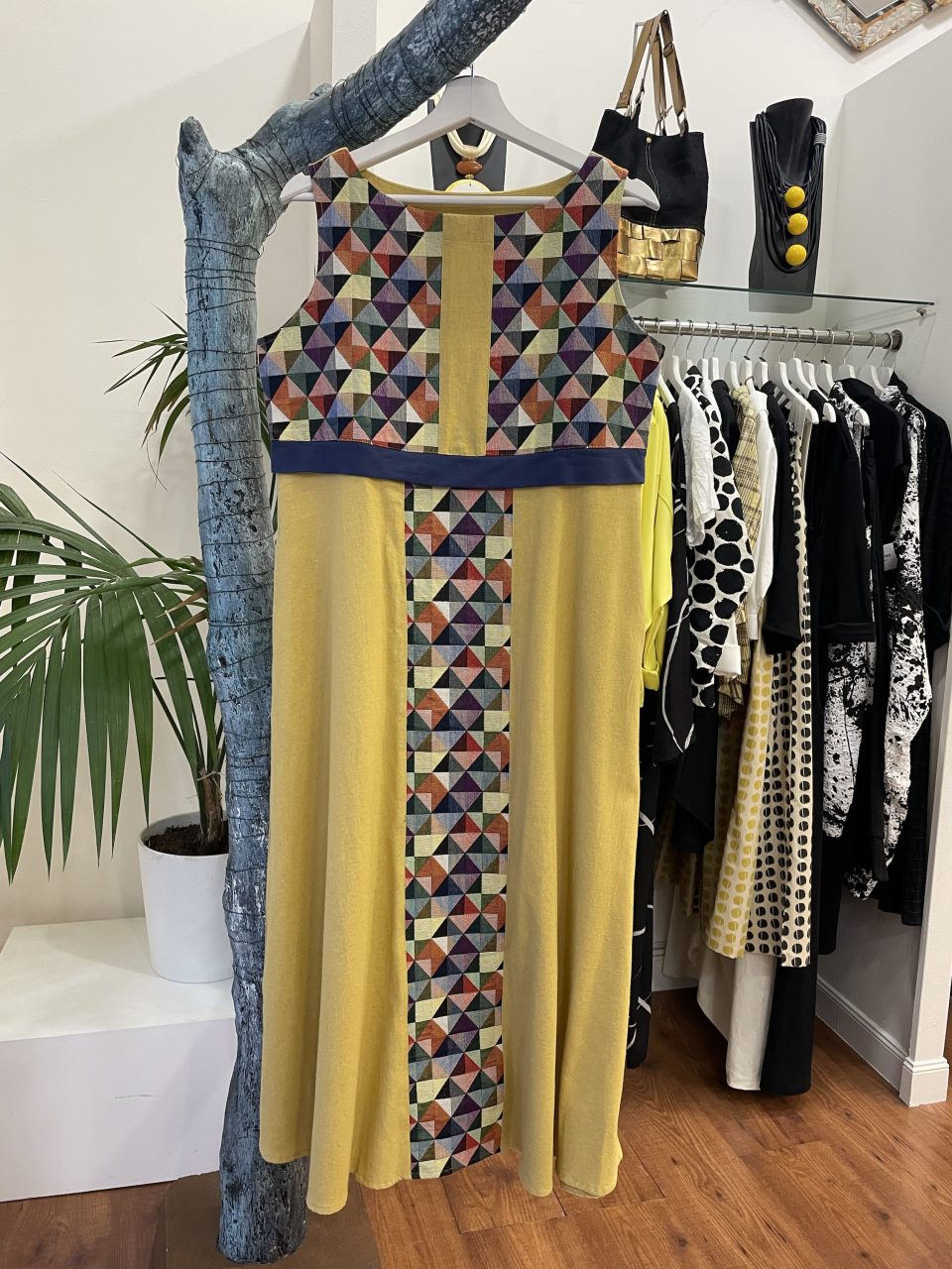 Vestido EGIPTO amarillo