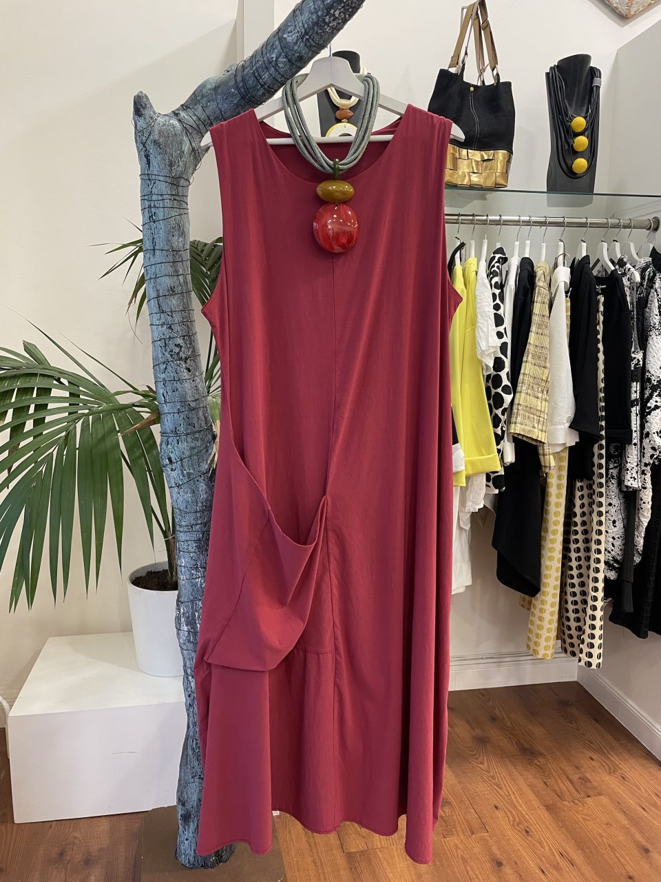Vestido DIANA vino