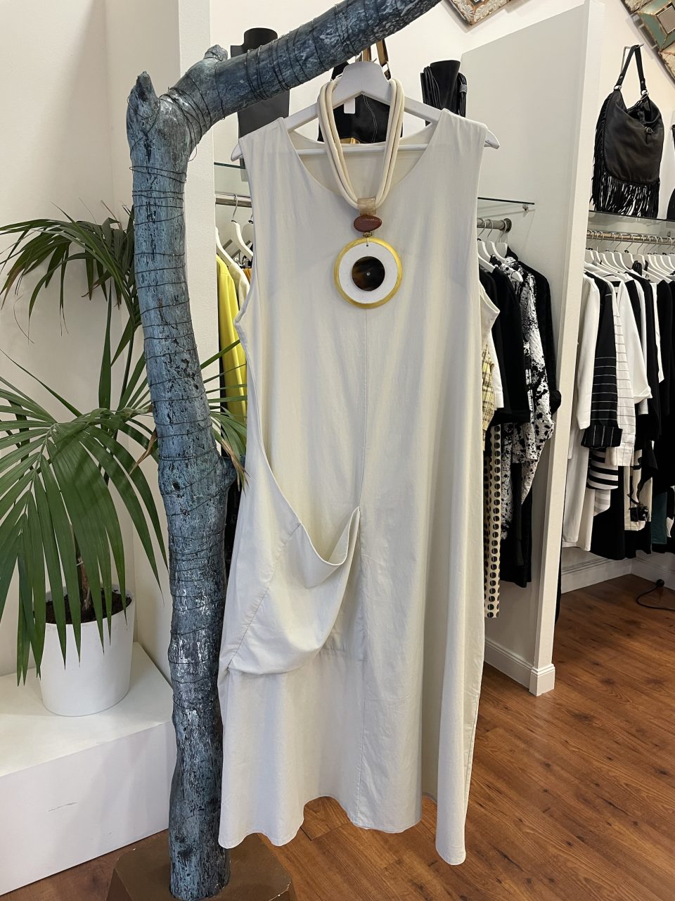 Vestido DIANA crudo