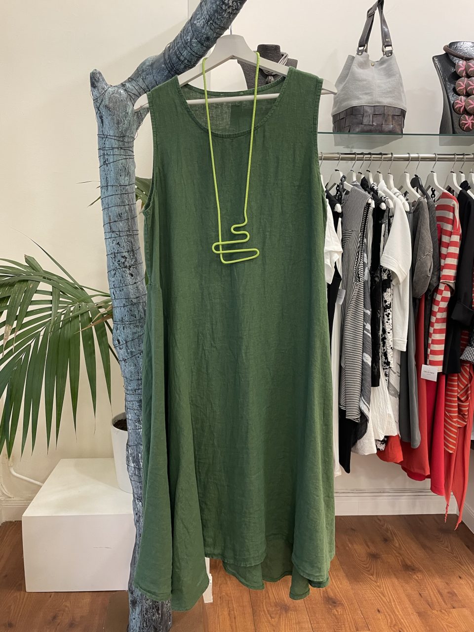 Vestido INDIA verde