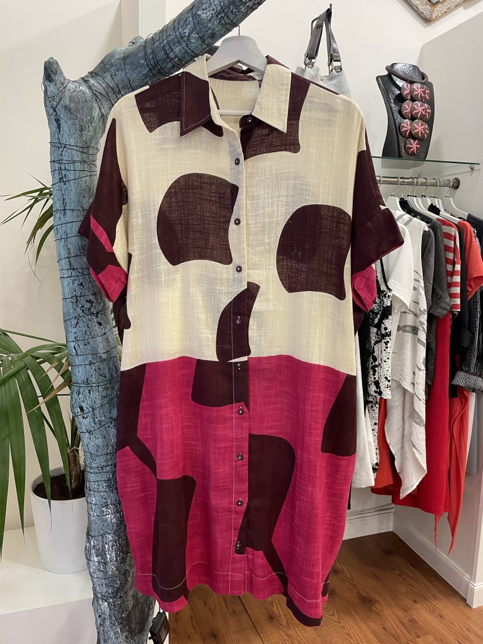 Camisero POLAN fucsia
