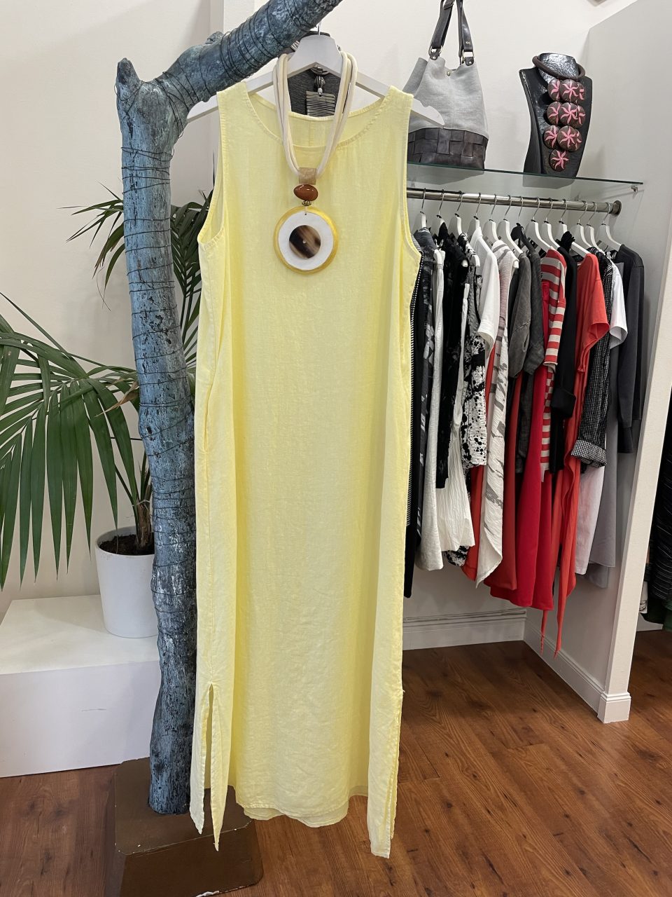 Vestido DELVA amarillo