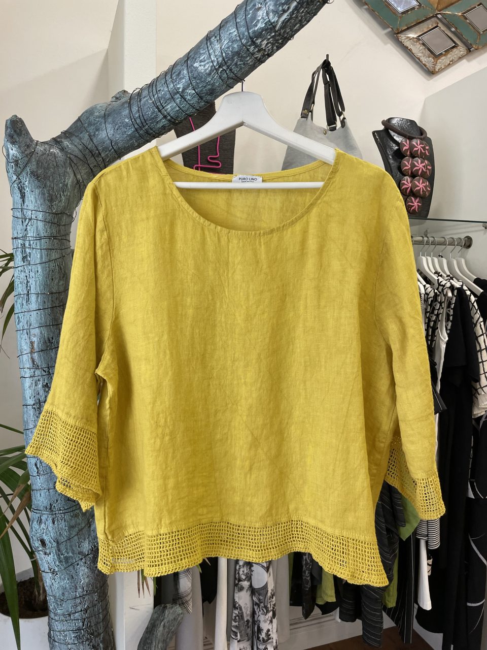 Blusa NADIA amarilla