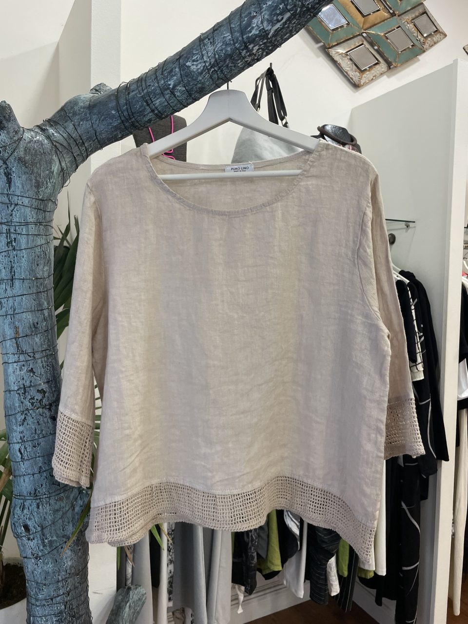 Blusa NADIA beige