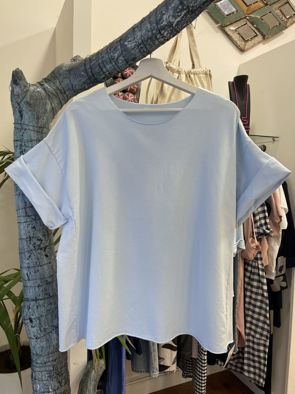 Camiseta BÁSICA azul