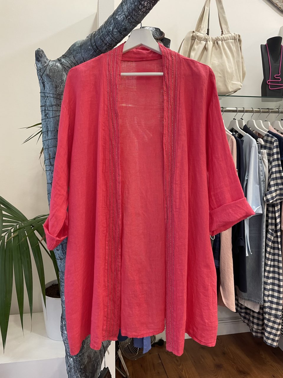 Chaqueta BRILLOS rosa