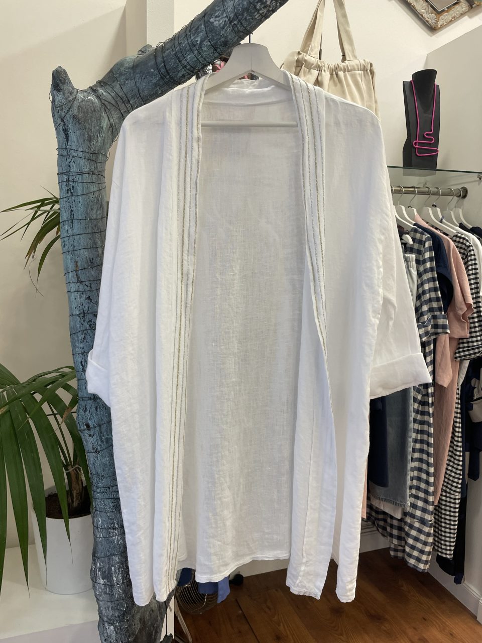 Chaqueta BRILLOS blanca