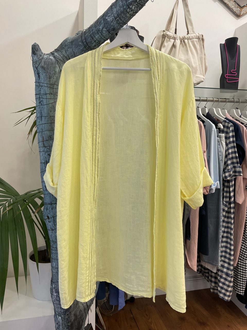 Chaqueta BRILLOS amarilla