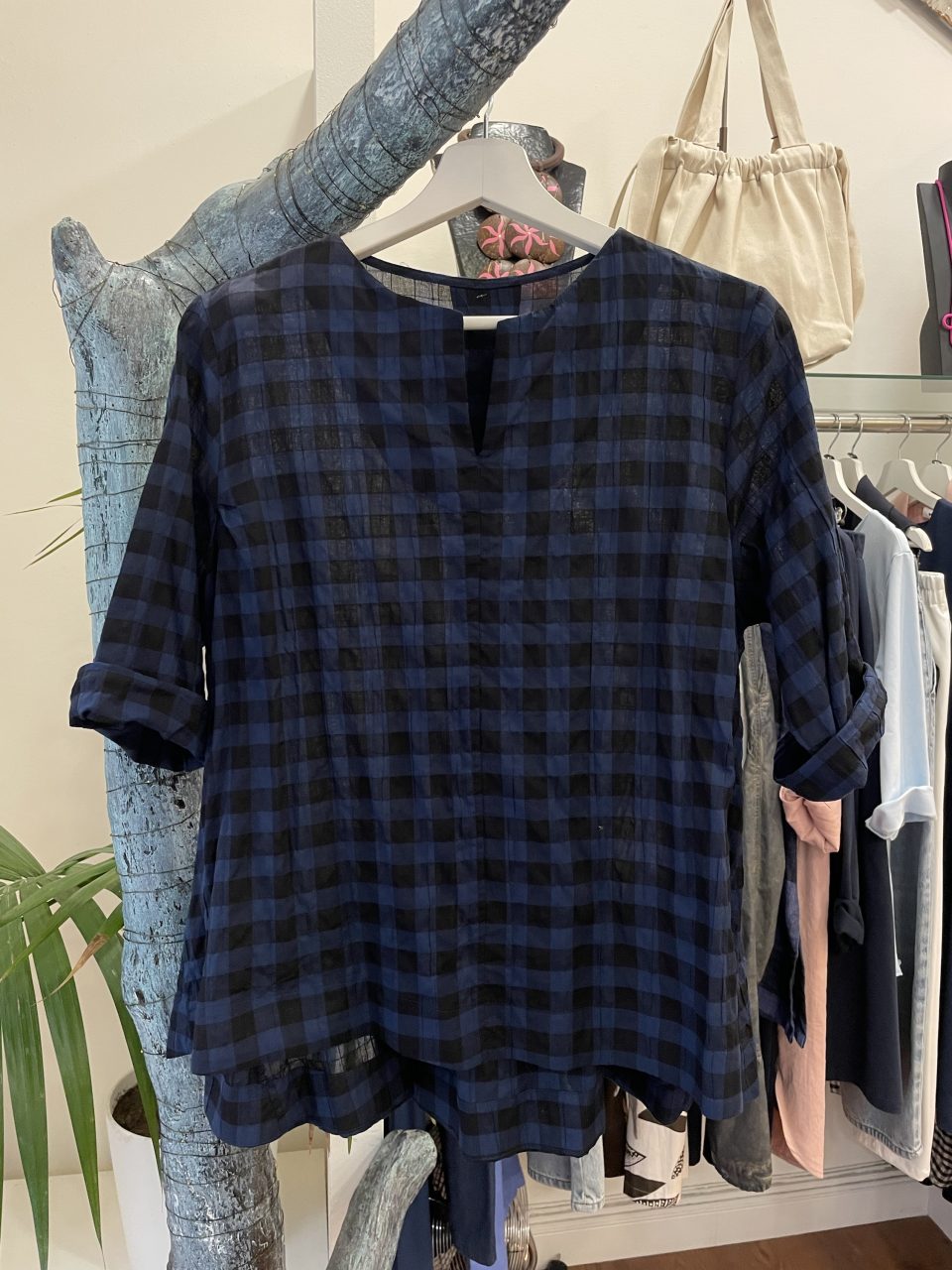 Camisa CUADROS azul