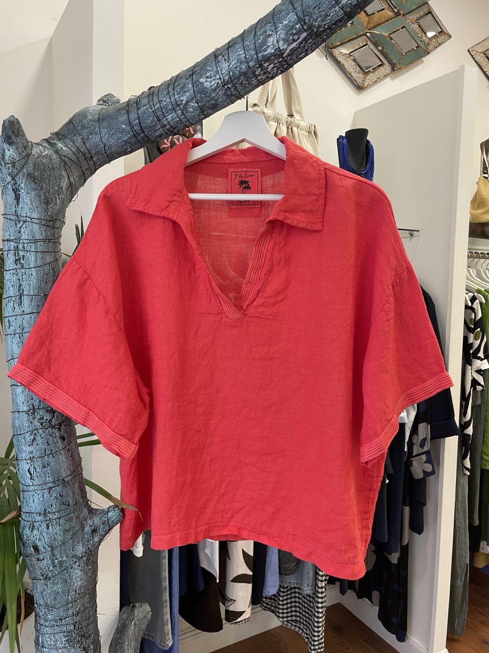 Camisa MAURI coral