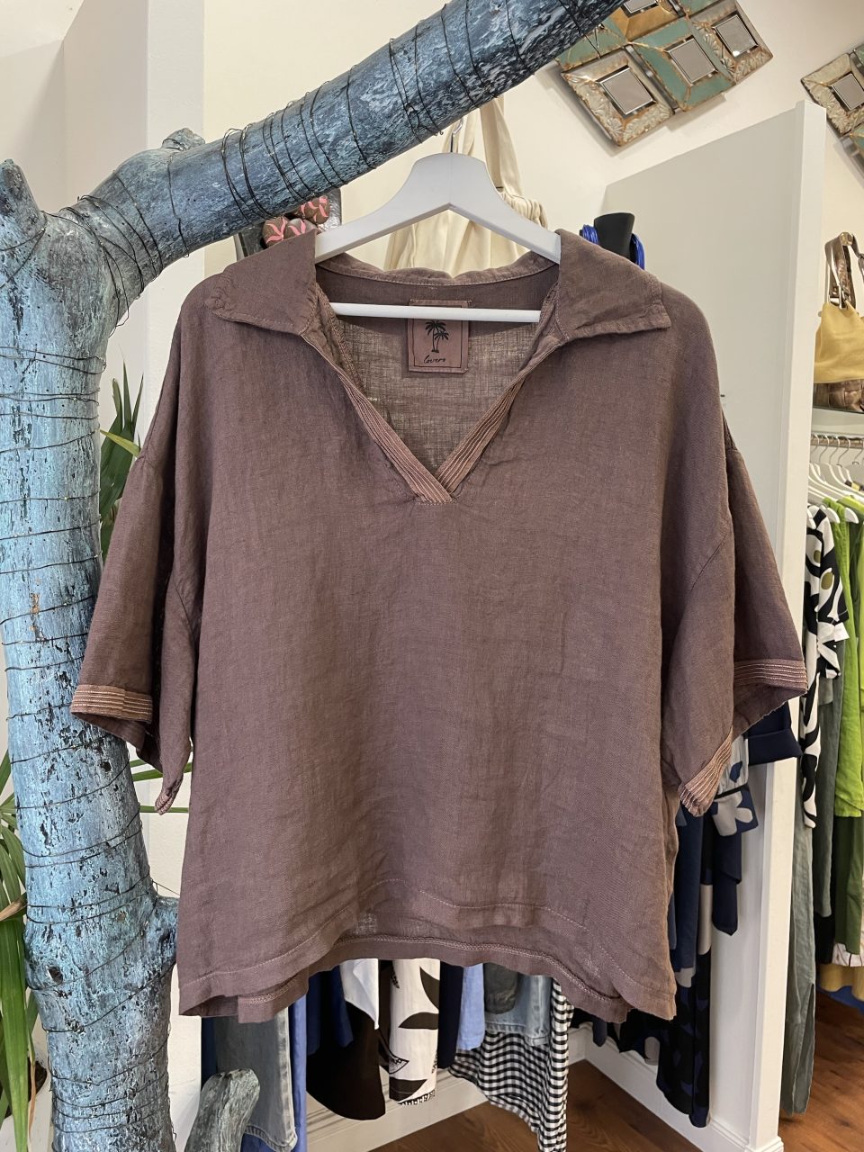 Camisa MAURI marrón