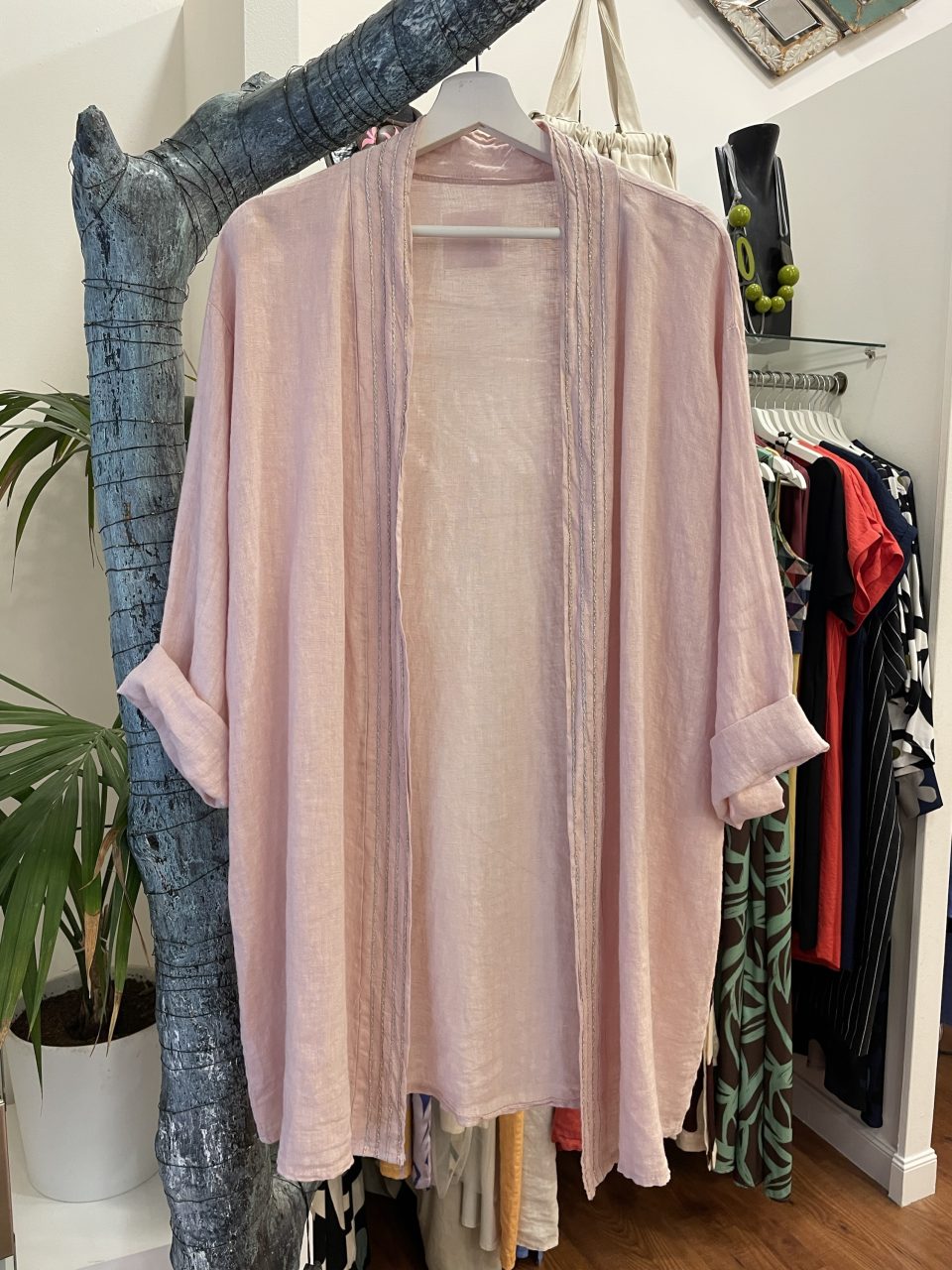 Chaqueta BRILLOS rosa