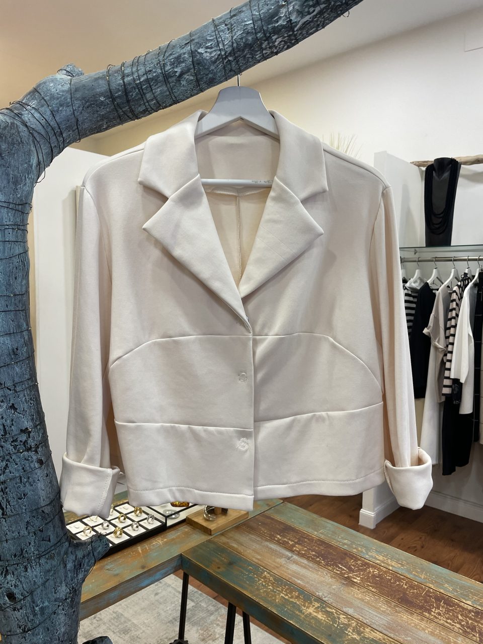 Chaqueta MELI arena