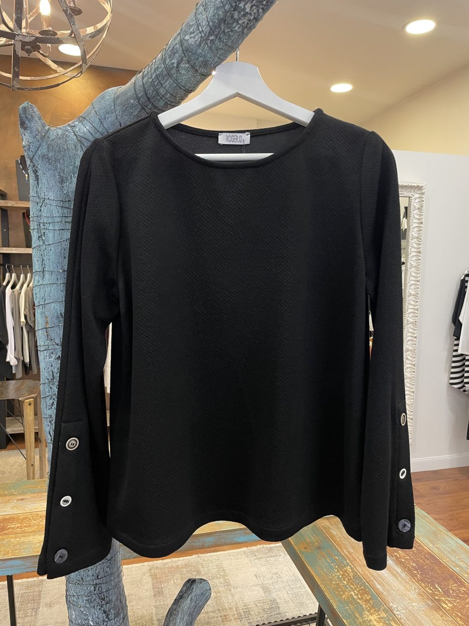 Sudadera SEGURA negra