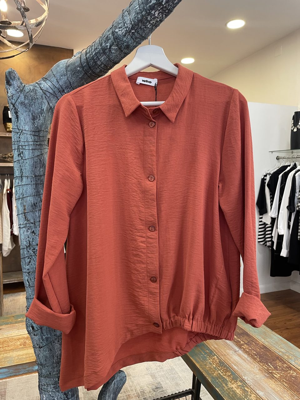 Camisa PETRA naranja