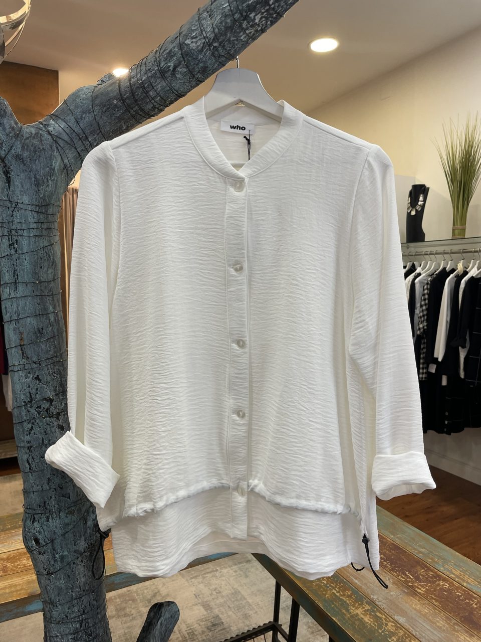 Camisa BARI blanca