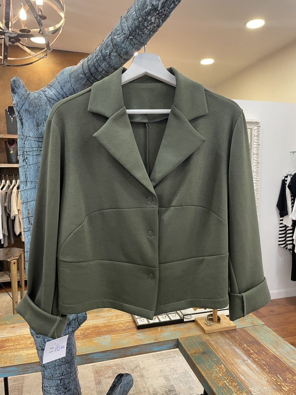 Chaqueta MELI verde