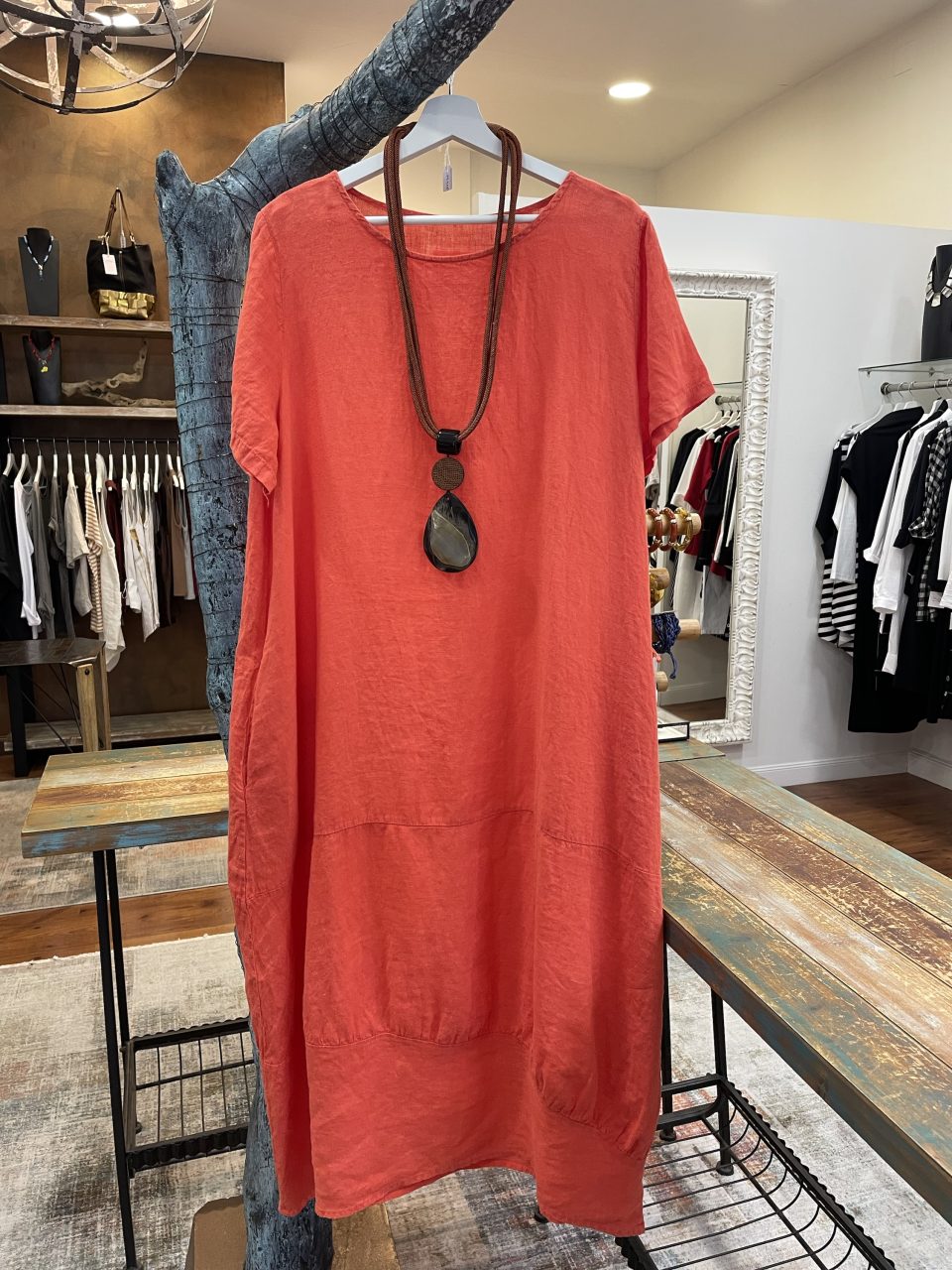 Vestido EMILIA naranja