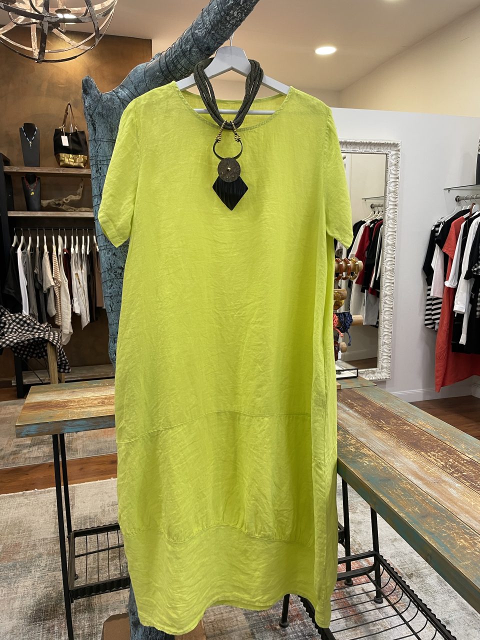 Vestido EMILIA pistacho