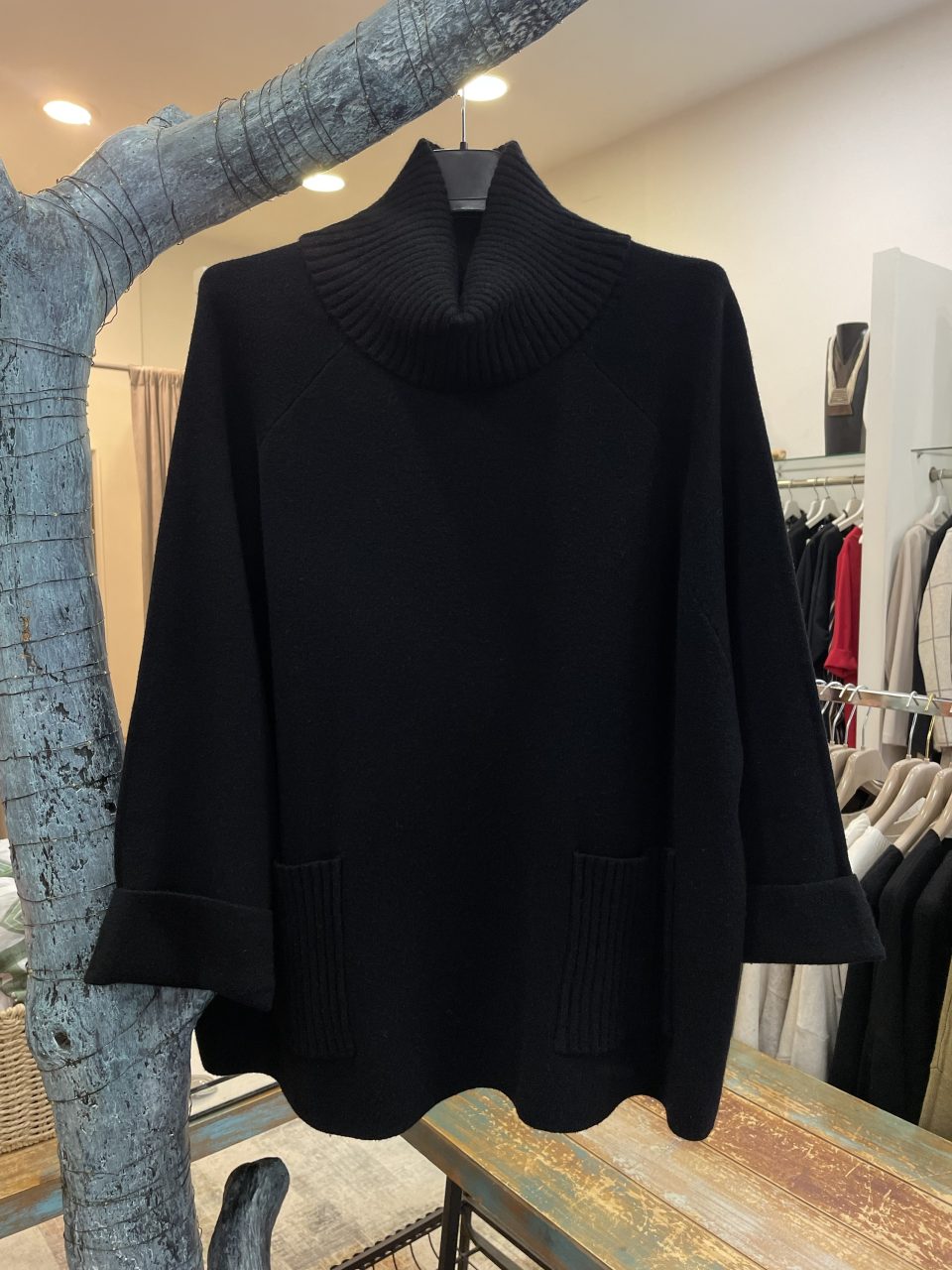 Jersey BOLSILLOS negro