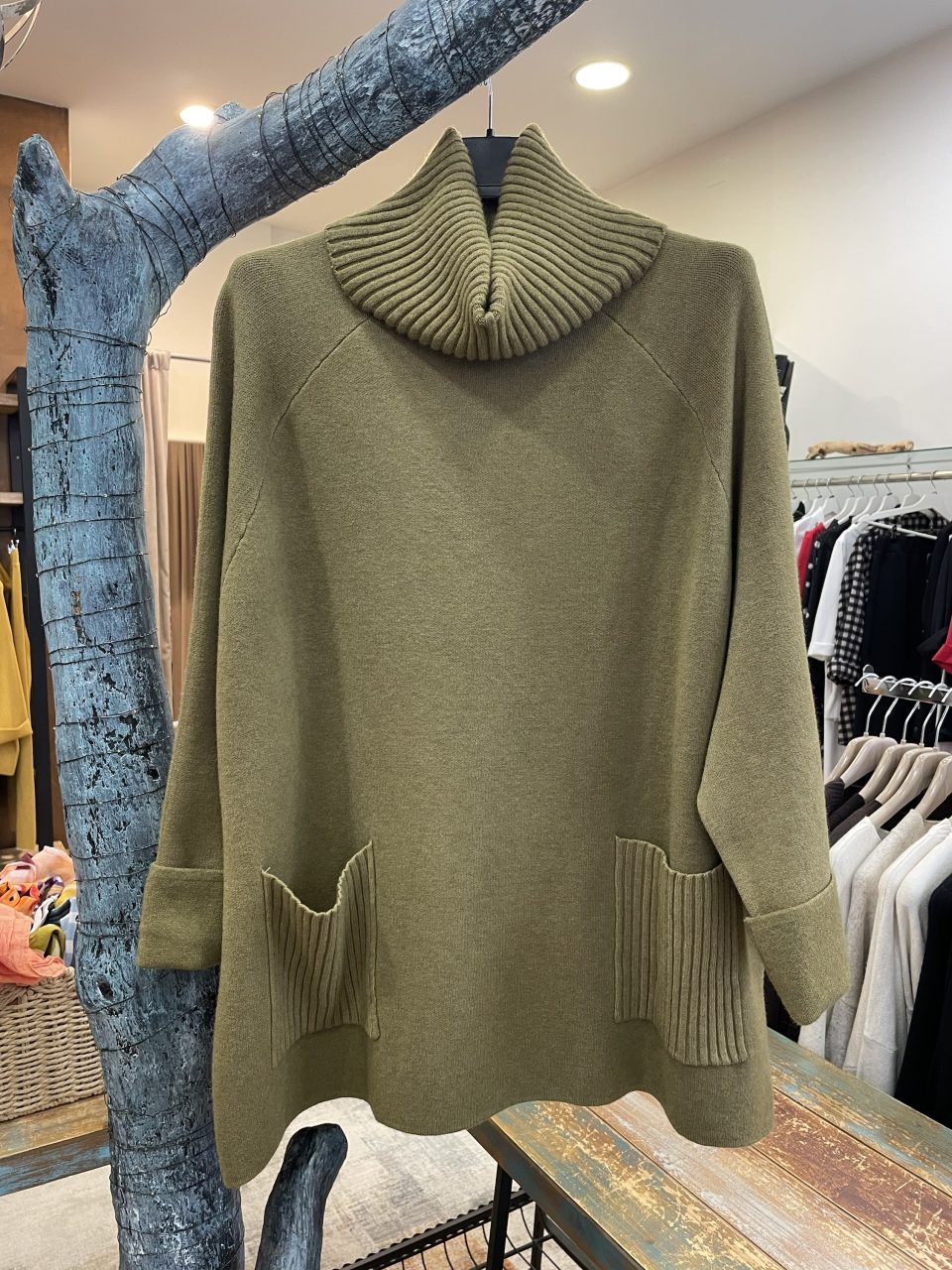 Jersey BOLSILLOS verde