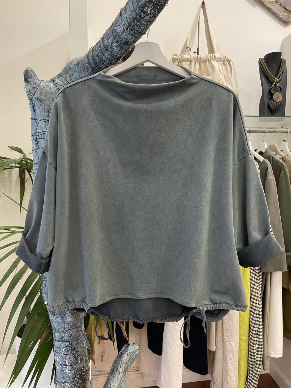 Sudadera OVER gris