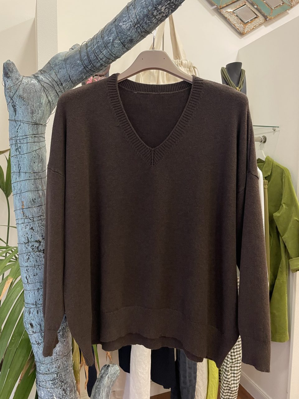 Jersey PICO marrón