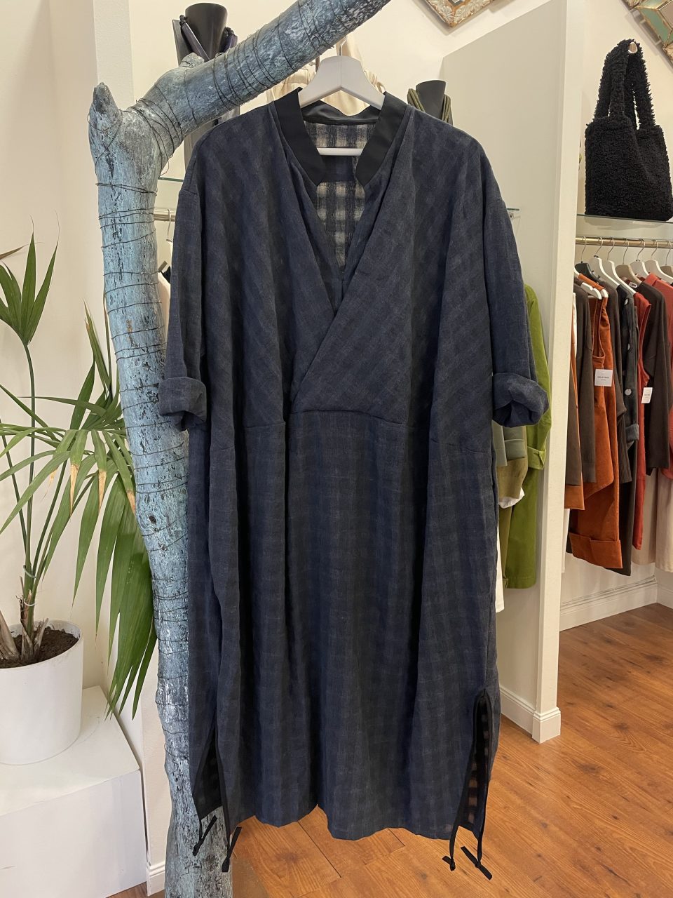 Vestido SILVIA azul marino