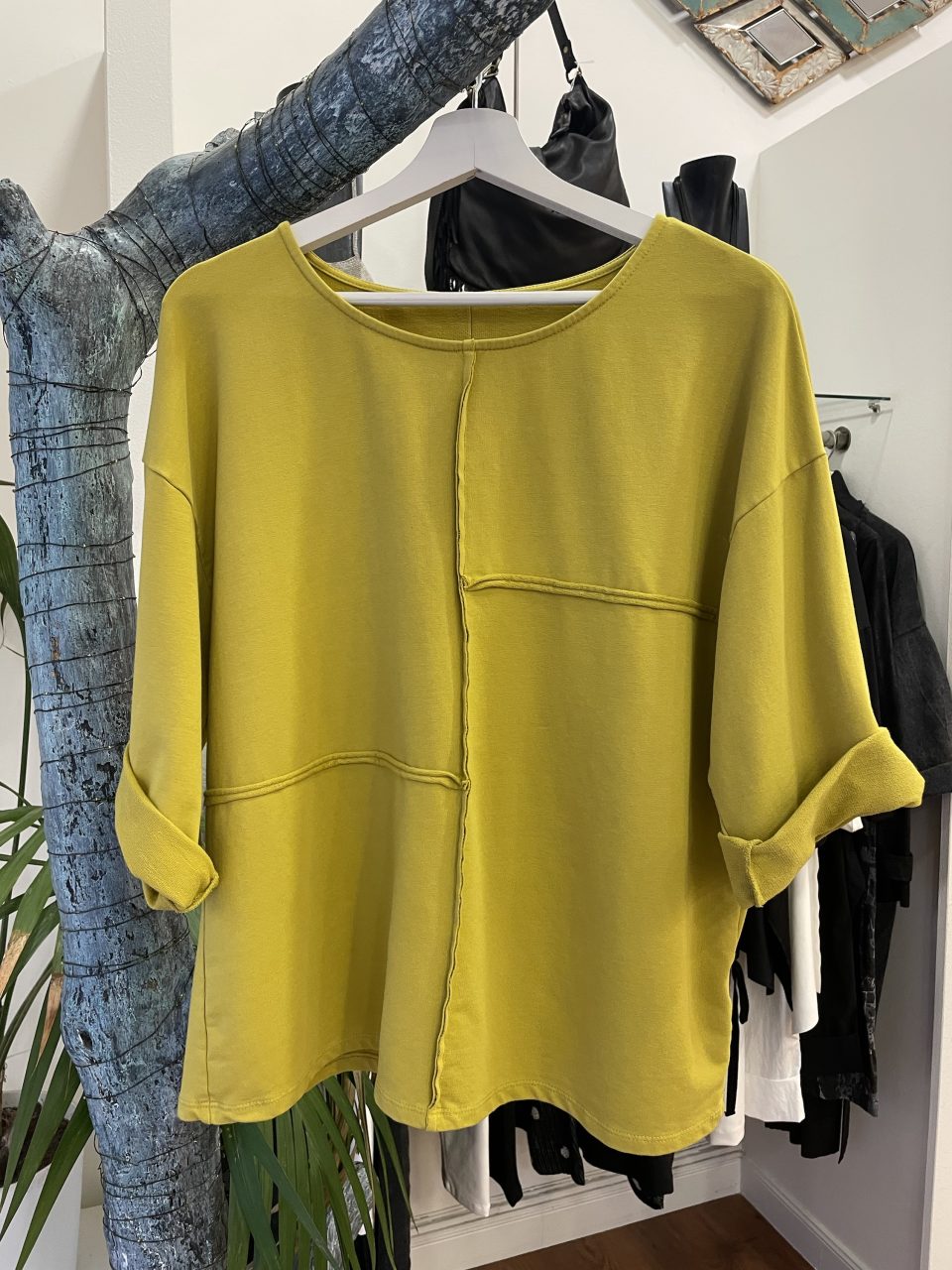 Sudadera LAURA amarilla
