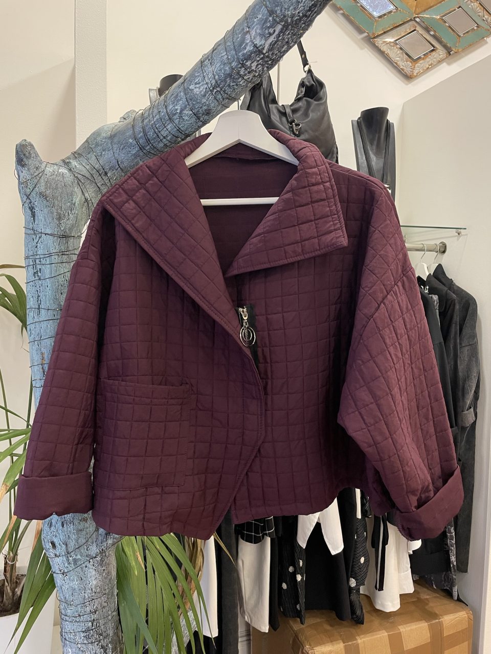 Chaqueta RAISA granate
