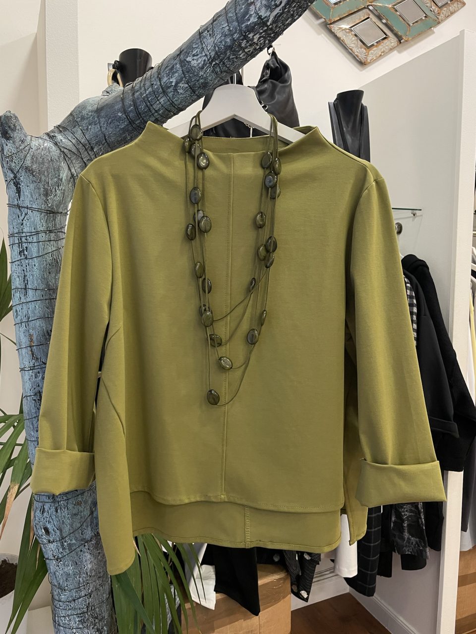 Camiseta EVA pistacho