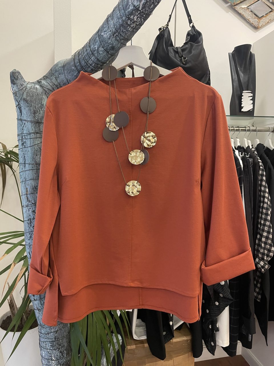 Camiseta EVA teja