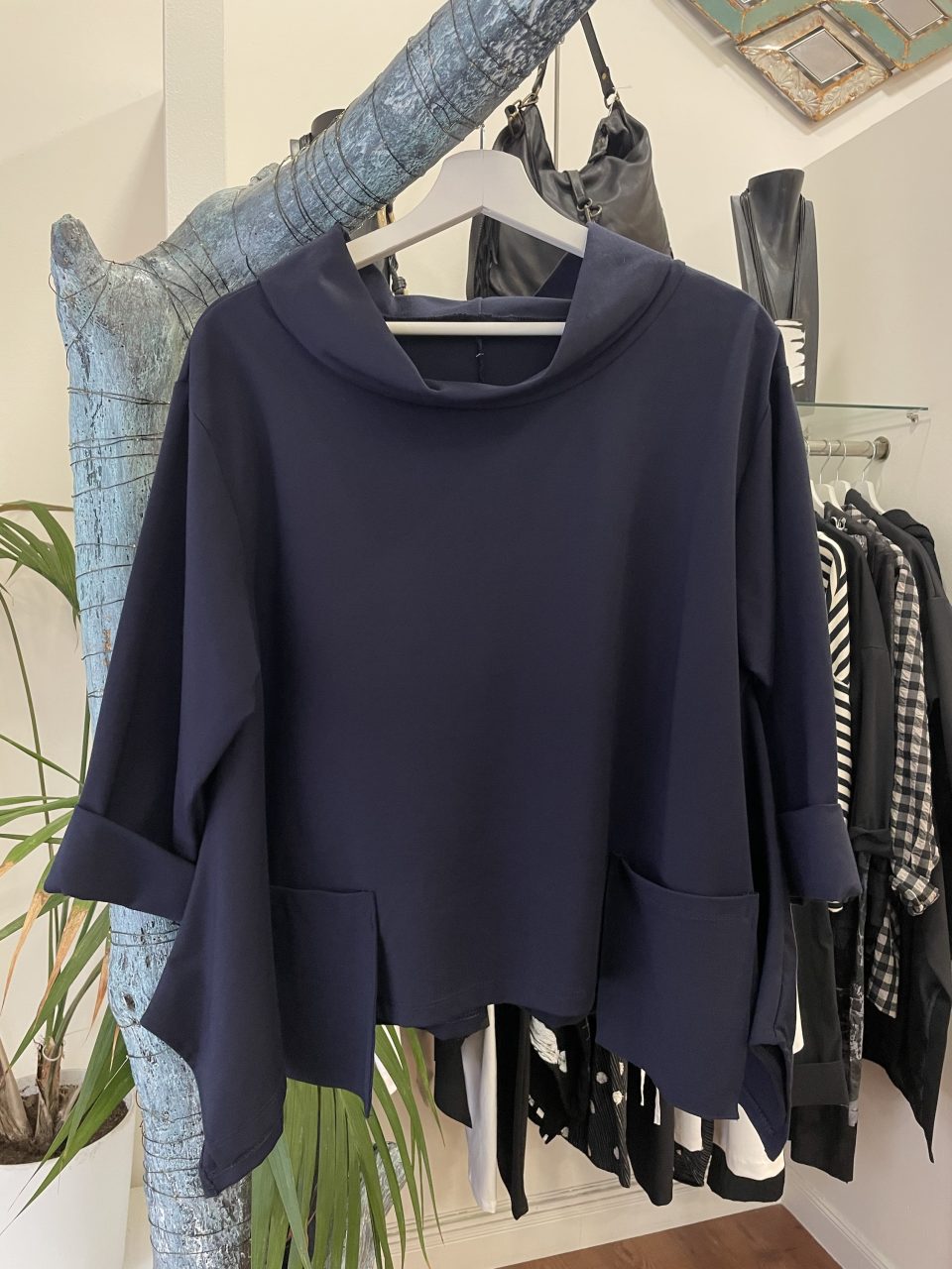 Camiseta MARGA azul marino