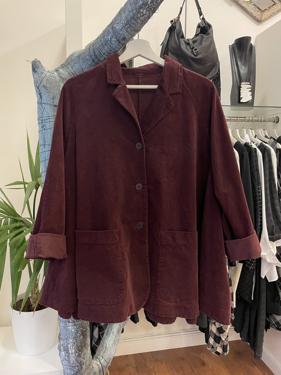 Chaqueta FLAMENCO granate
