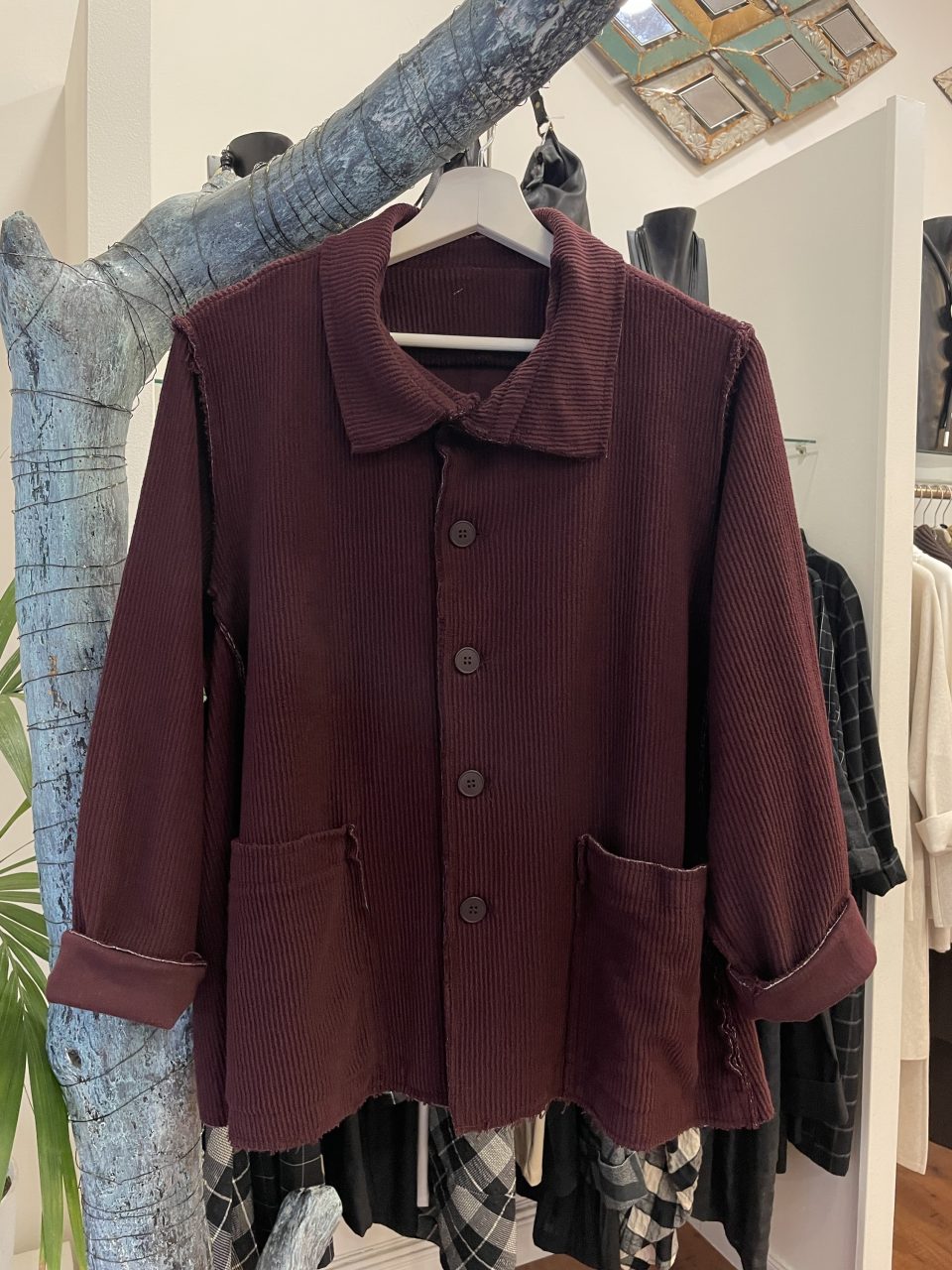 Chaqueta ALMU granate