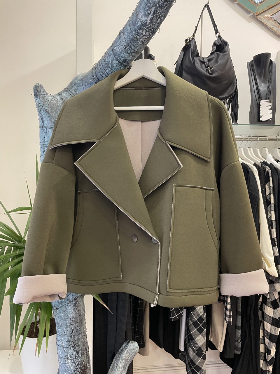 Chaqueta MAFI verde kaki