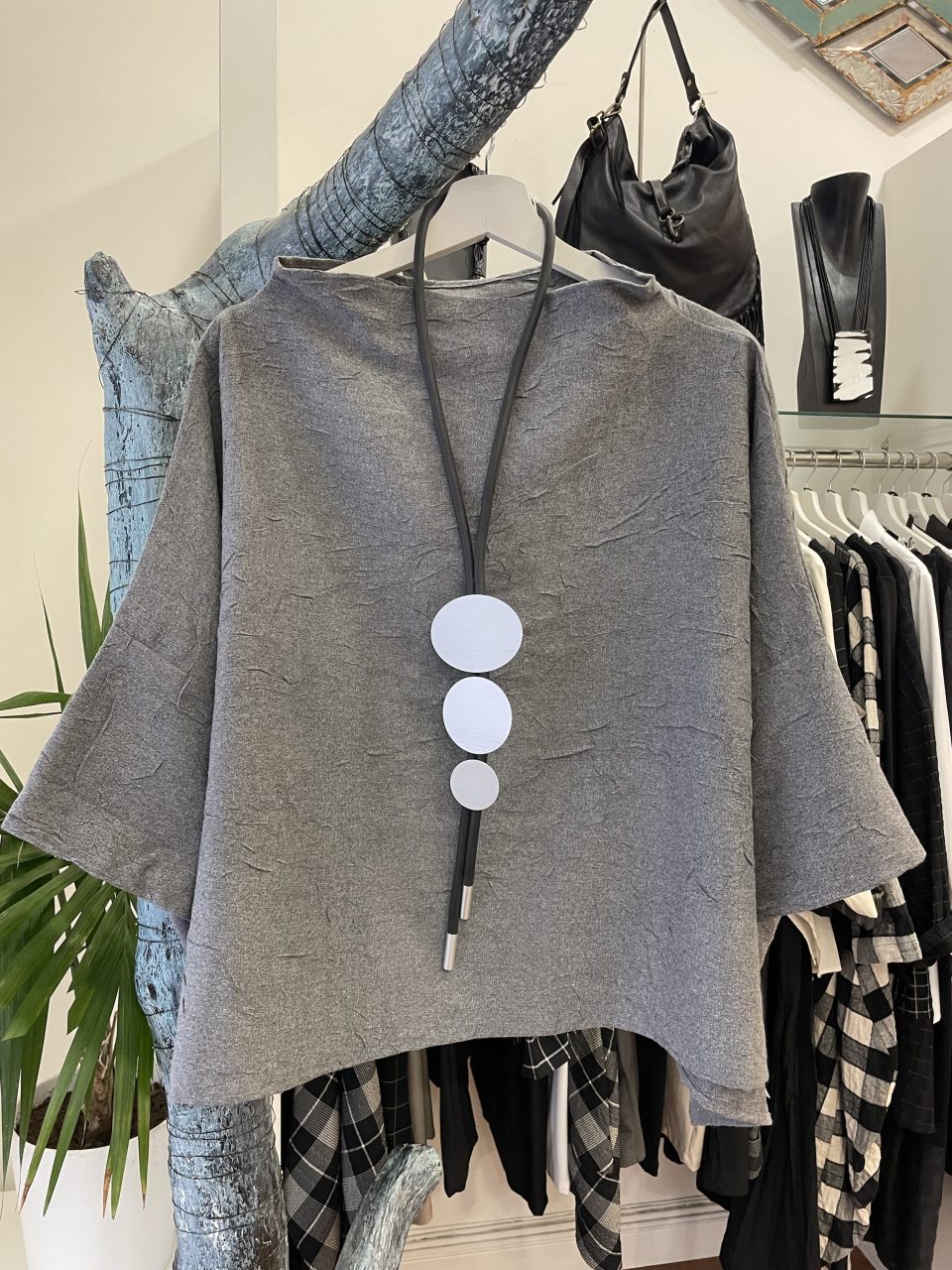 Blusa INÉS gris