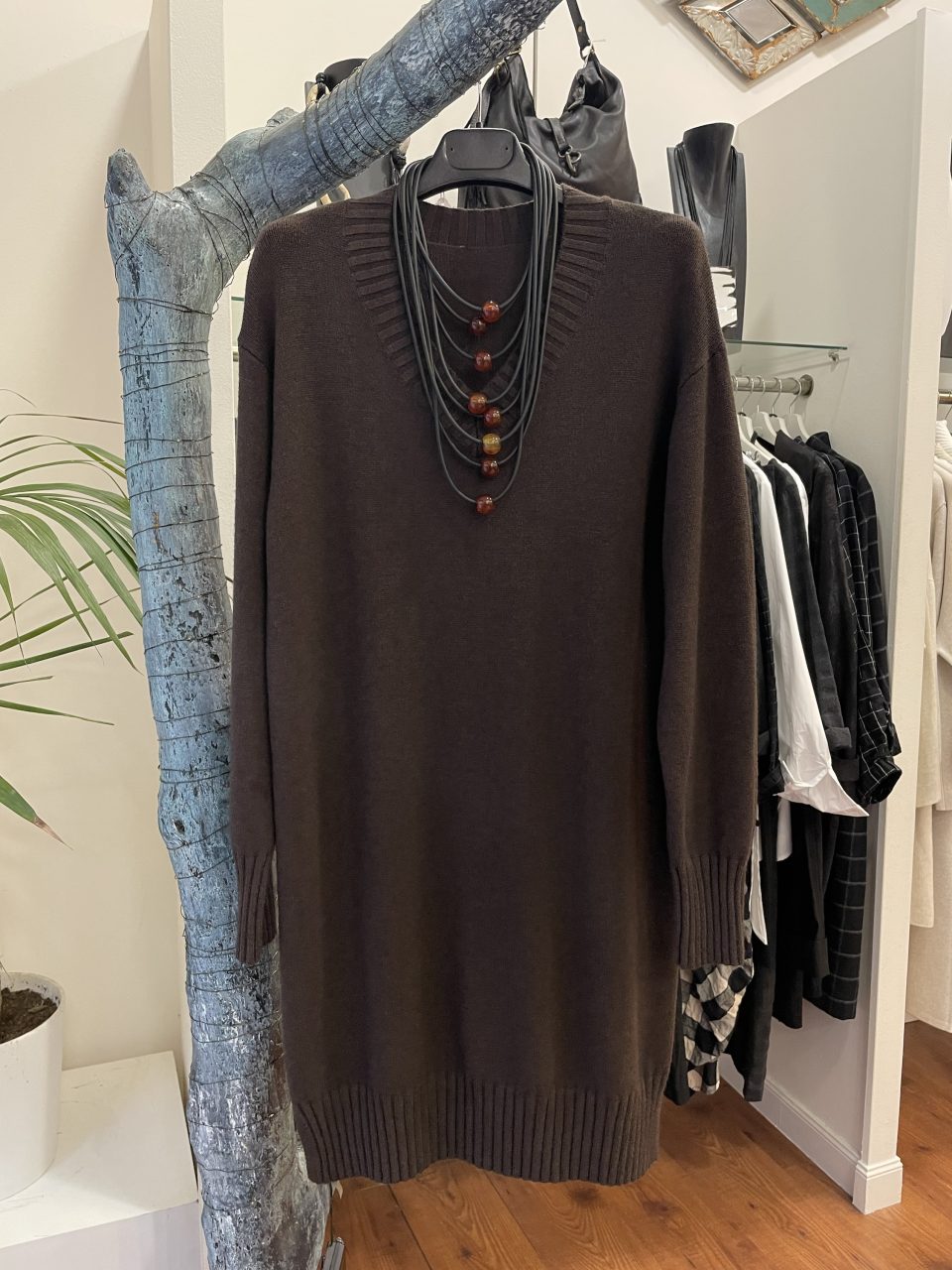 Vestido PICO marrón