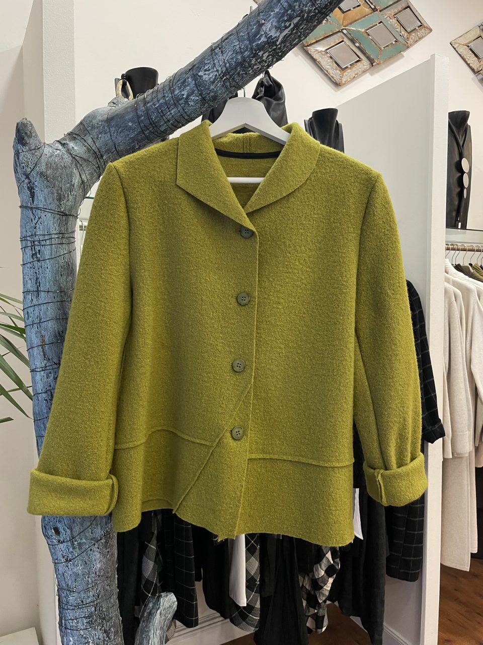 Chaqueta DINA pistacho