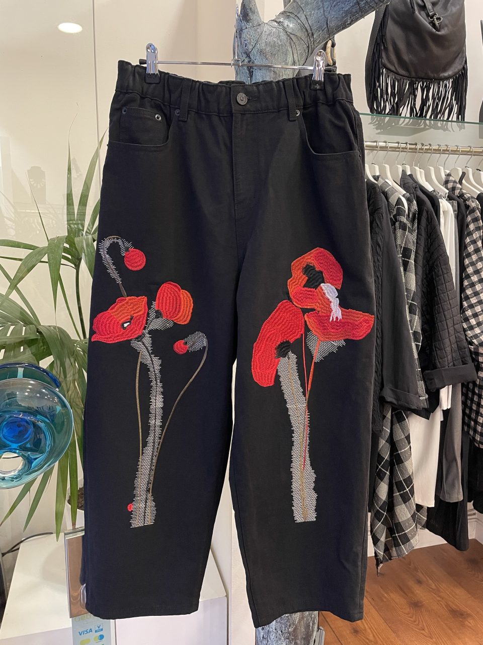 Pantalón FLOR negro